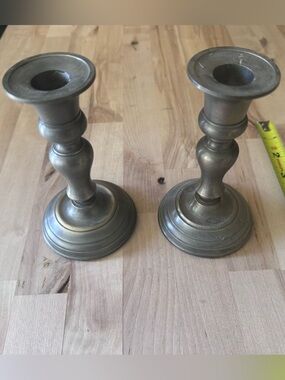 Metal candle holders